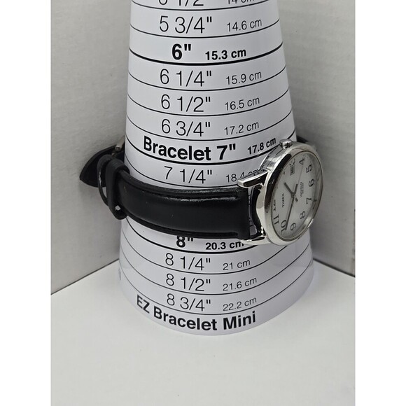 Timex Easy Reader Day Indiglo Two Tone 35mm Quartz Watch New Battery WR 30M - Picture 7 of 13